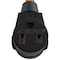 Ac Works Plug Adapter, STW, 6-50R, TT-30P, 6-50P, TT-30P, 1.5 ft., Orange WDTT650-018 - alternate 2